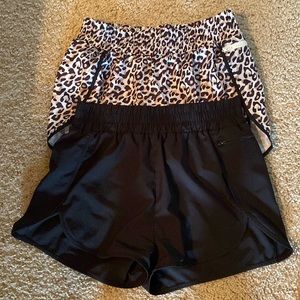 Set of 2 Running Shorts with Liner